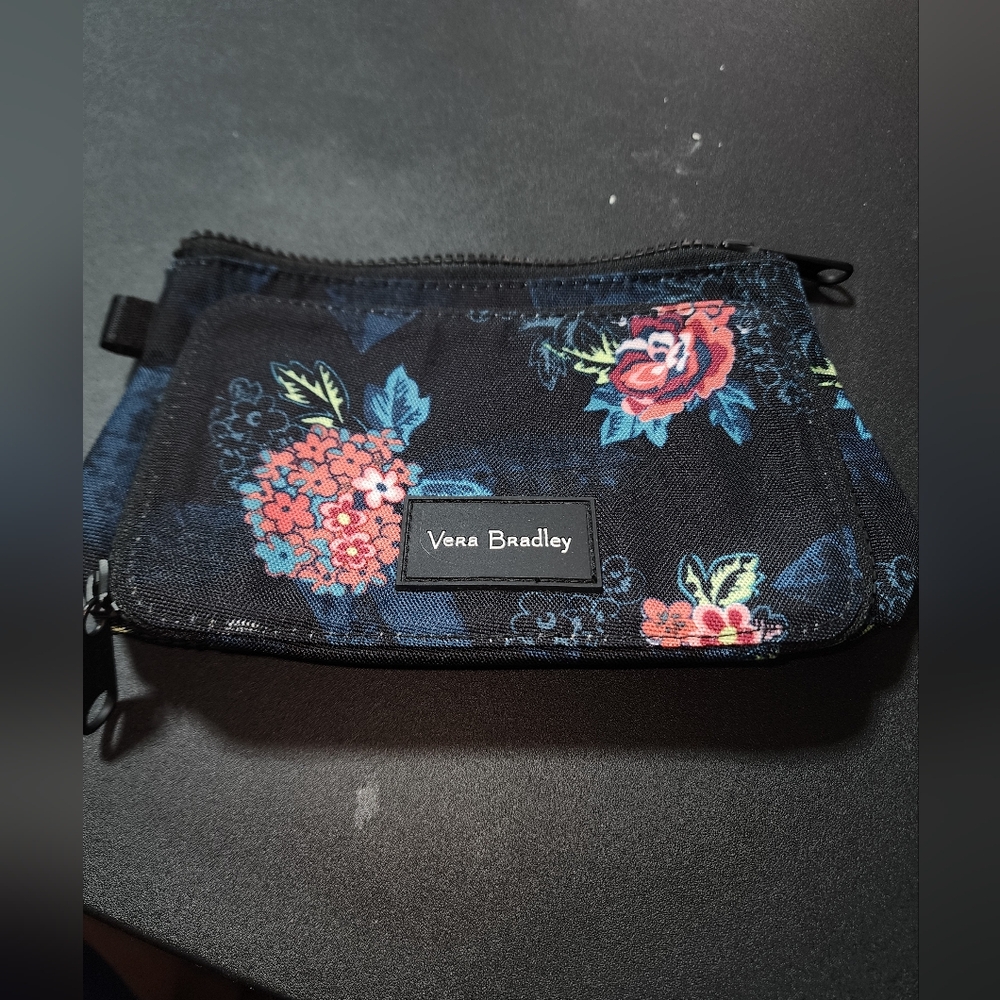 VERA BRADLEY EUC REACTIVE COMPACT ORGANIZER WALLET
